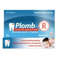 PLOMB-R tymczasowe wypełnienie zęba  3 g