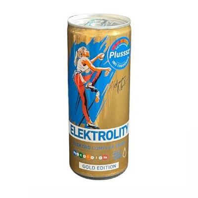 Plusssz Elektrolity Elektro Complex Drink Gold edition smak mango i cytryna, 250 ml