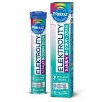 Plusssz Elektrolity Senior Dobry Dzień, 24 tabletki musujące