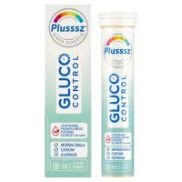 Plusssz Gluco Control, 20 tabletek musujących