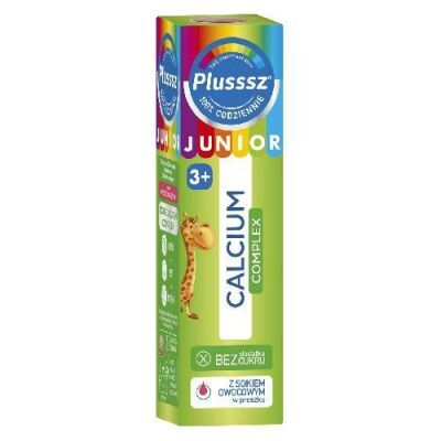 PLUSSSZ JUNIOR CALCIUM COMPLEX, 20 tabl.