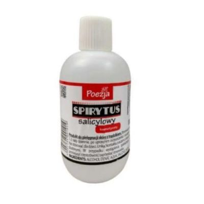 Poezja Spirytus salicylowy kosmetyczny, 100ml