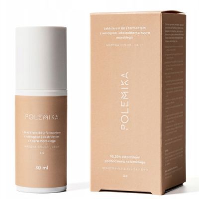 Polemika Lekki krem BB z fermentem z winogron i ekstraktem z kopru morskiego 3.0, 30 ml