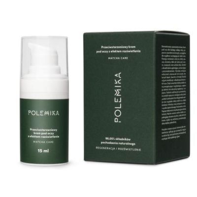 POLEMIKA Przeciwstarzeniowy krem pod oczy z efektem rozświetlenia, 15ml