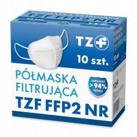 PÓŁMASKA filtrująca TZF FFP 2NR 10 sztuk