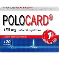 POLOCARD 150 mg 120 tabletek dojelitowych Zentiva
