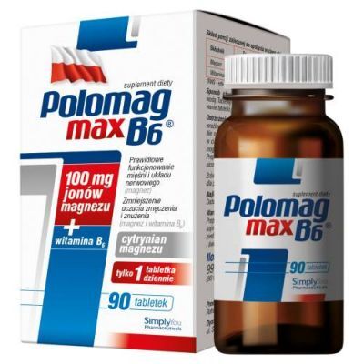 POLOMAG B6 MAX 90 tabletek