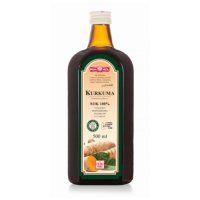 Polska Róża Sok z kurkumy 100%, 500 ml