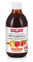 POLSKA RÓŻA witamina C naturalna 100% sok z owoców róży 250 ml