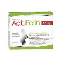 POLSKI LEK ActiFolin 0,8mg, 90tabl.