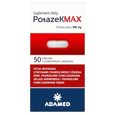 POTAZEK MAX 50 kapsułek