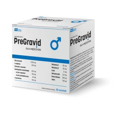 PreGravid Dla mężczyzn, 30 saszetek