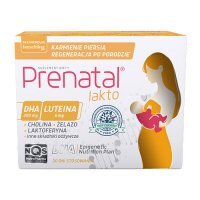 Prenatal Lakto: 30 kapsułek Prenatal Lakto 1 + 30 kapsułek Prenatal Lakto 2