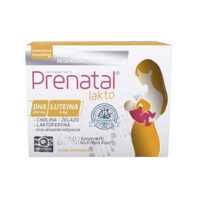 PRENATAL LAKTO 30 kapsułek + 60 kapsułek