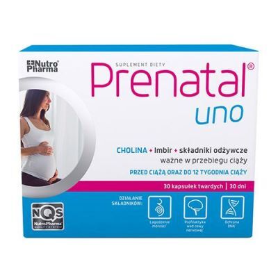 PRENATAL UNO 30 kapsułek + PRENATAL DHA 30 kapsułek