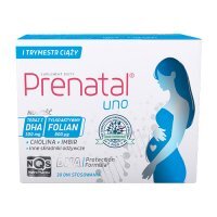 Prenatal Uno 30kaps. witaminowo-mineralnych + 30kaps. DHA