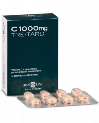 PRINCIPIUM Witamina C Potrójna Moc 1000 mg 24 kapsułki