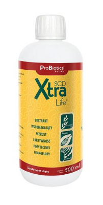 PROBIOTICS SCD Xtra Life probiotyczny ekstrakt 0,5l