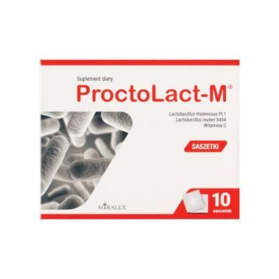 ProctoLact-M doustny probiotyk proktologiczny, 10 sasz.