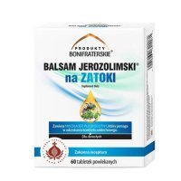 Produkty Bonifraterskie Balsam Jerozolimski Na zatoki, 60 tabletek