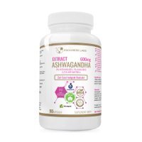 Progress Labs Ashwagandha 600 mg Ekstrakt, 90 kaps.