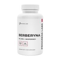 Progress Labs Berberyna HCl 98% + BioPerine, 90 kaps.
