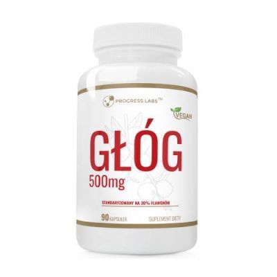 Progress Labs Głóg ekstrakt 500 mg, 90 kaps.