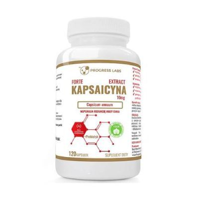 Progress Labs Kapsaicyna Forte ekstrakt 10 mg, 120 kaps.