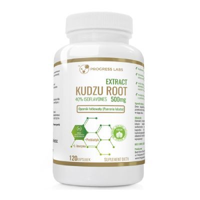 Progress Labs Kudzu Root ekstrakt 500 mg, 120 kaps.