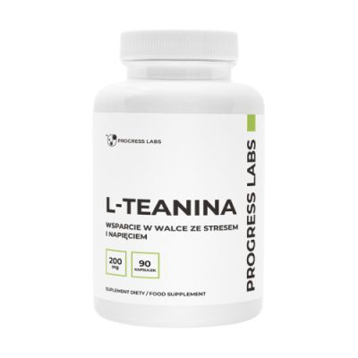 Progress Labs L-Teanina 200 mg, 90 kaps.