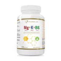 Progress Labs Mg + K + B6, 120 kaps.