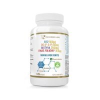Progress Labs Modulator Forte B12 + B6 (P-5-P) + Biotyna + Kwas Foliowy, 120 kaps.