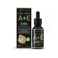 PROGRESS LABS Naturalne Witaminy A + E Forte krople 30 ml