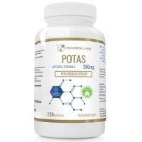 PROGRESS LABS Potas 350 mg, 120 kaps.