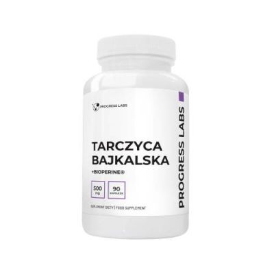 Progress Labs Tarczyca bajkalska + Bioperyna, 90 kaps.