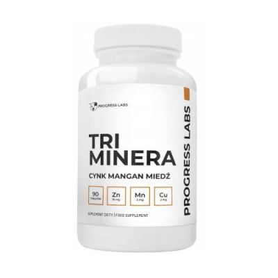 Progress Labs Tri Minera Cynk Mangan Miedź, 90 tabl.