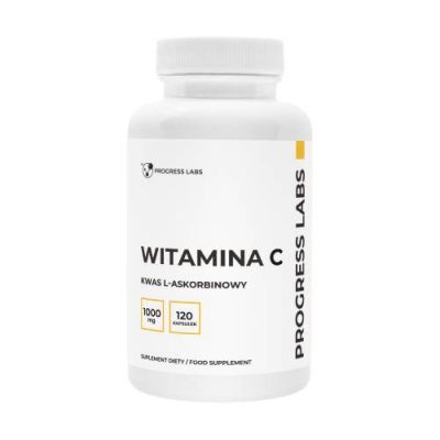 Progress Labs Witamina C 1000 mg, 120 kaps.