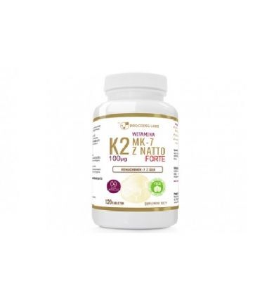 PROGRESS LABS Witamina K2 MK-7 z natto 100 mcg 120 tabletek