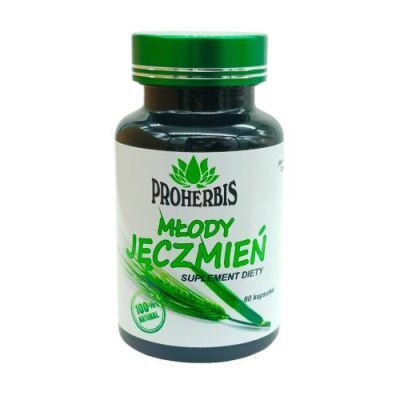 Proherbis Młody jęczmień, 60 kaps.
