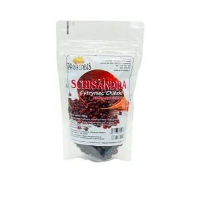 PROHERBIS Schisandra Cytryniec Chiński Niesiarkowany, 100 g