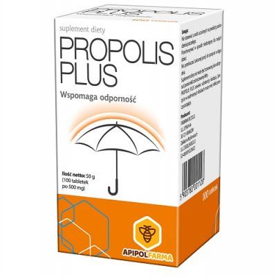 PROPOLIS PLUS Bez Cukru 100 Tabletek FARMINA - Cena I Opinie ...