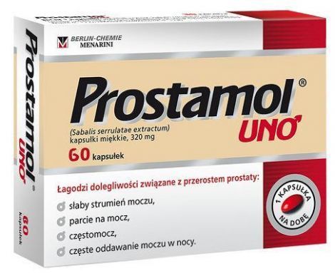 PROSTAMOL UNO 60 kapsułek na prostatę