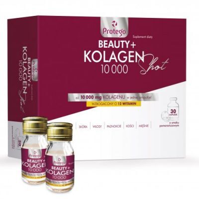 Protego Beauty+ Kolagen 10000 Shot, 30 amp.