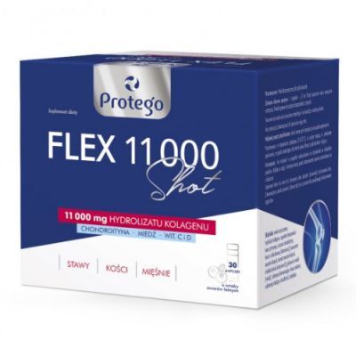 Protego Flex 11 000 Shot, 30 amp. - suplement diety z kolagenem