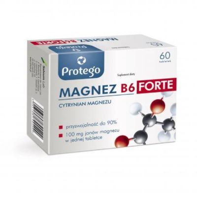 Protego Magnez B6 Forte, 60tabl.