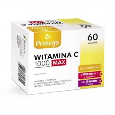 Protego Witamina C 1000 Max, 60kaps.