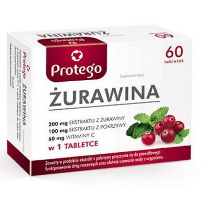 PROTEGO ŻURAWINA 60 tabletek