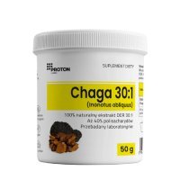 Proton Labs Chaga ekstrakt DER 30:1 proszek, 50 g