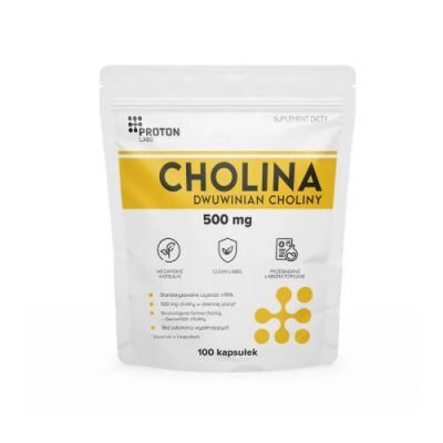 Proton Labs Cholina 500 mg, 100 kaps.