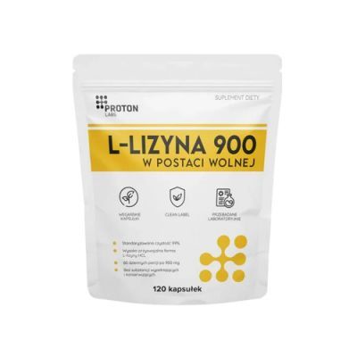 Proton Labs L-Lizyna 900, 120 kaps.